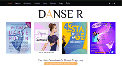 Desktop Screenshot of dansermag.com